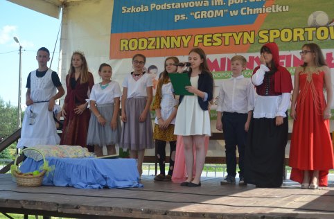 Otwarcie boiska sportowego w Chmielku - 27 maja 2018r.